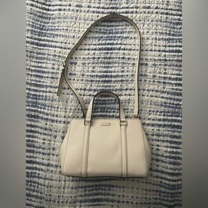 Small Loden Kate Spade Ivory and Gold Handbag